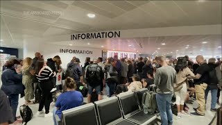 Thousands face delays at UK airports