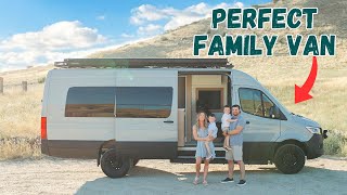 The BEST Van for a Family of 4 (full tour)