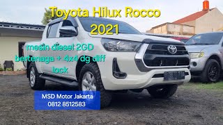 Toyota Hilux Rocco 4x4 2021  KONDISI SIAP PAKAI ! 