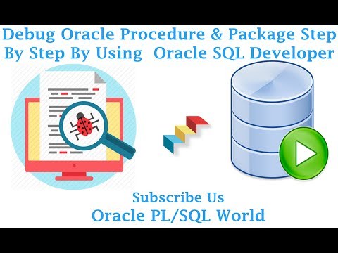 How to debug Oracle Procedure Package using Oracle SQL Developer