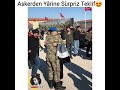 askerden yârine sürpriz teklif😍 kalbinesaklabeni duygusalvideolar askvideolari askeryareni ask