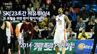 경기 종료 3분 전, 다시 포웰이 등장하는데... KBL PO 최대업셋 감동랜드(2)