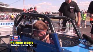 Inside Oswego Speedway - Budweiser International Classic 200