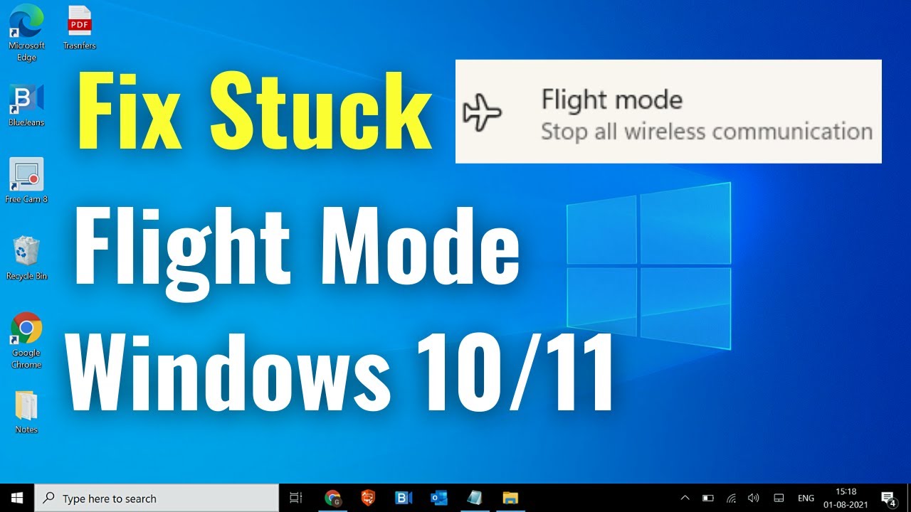 How To Fix Windows 10/11 Stuck In Airplane Mode | How To Fix Windows 10 ...