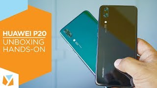 Huawei P20 Unboxing, Hands-on