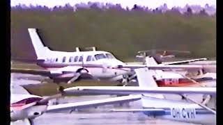 Helsinki -Malmi Airport EFHF- time 1936-2021, in this film y 1990.