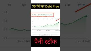 35 पैसे का Debt Free Penny Stock | Penny stock 2022#shorts #stocks #share #best