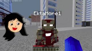 I Stole IRON MAN Suit From My Cute Sister | Minecraft in Hindi