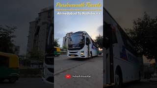 Parshwanath Travels Brand New Bharatbenz Maharaja Super Luxury AC Bus | Ahmedabad To Nathdwara