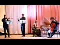 Telemann. Vadym Borysov, Dmytro Medolyz, Elena Zhukova, Artem Poludenny