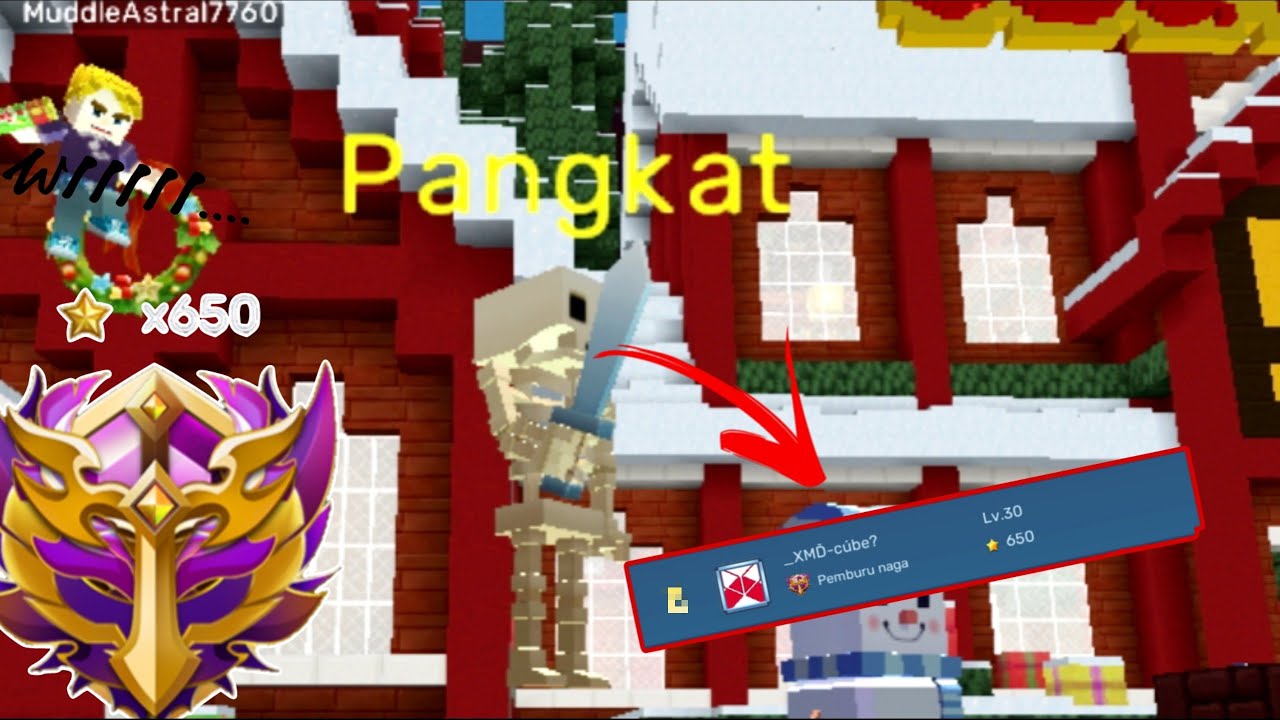 Reached тнр600 In Ranked Bedwars Blockmango Youtube
