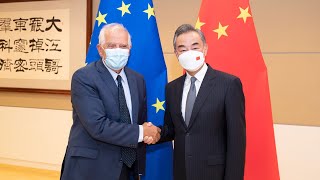 Chinese FM meets top EU diplomat, discusses cooperation, Ukraine conflict and human rights issues