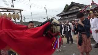 令和5年建部祭りの宮入りです。古式に則り行われました。