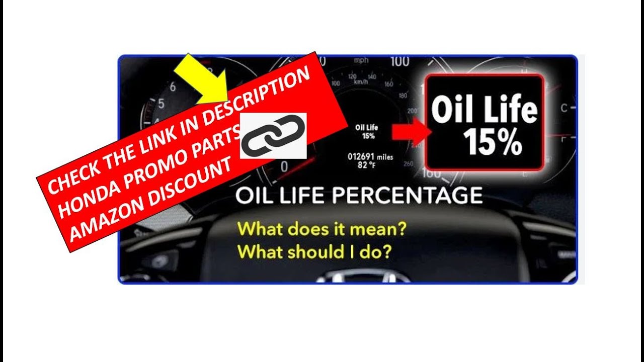 How To Reset Honda Pilot Oil Life (2011 - 2015) - YouTube