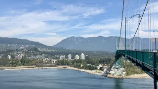 バンクーバー「Lions Gate Bridge」からの景色