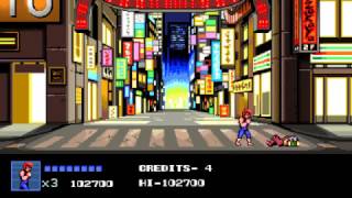 DOUBLE DRAGON IV: Walkthrough(2/3) / ダブルドラゴン4を普通にクリア！【920kun】