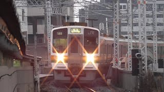 JR東海211系 海シンK13編成+K20編成 168Mﾚ普通名古屋 大曽根駅到着