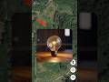 😱 I found giant world bulb in real life on Google Earth 🤯🌍 #viralshorts #map #secretearthf2z 😱🤯🌍