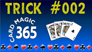 Card Magic 365 | Trick Number 2 | Self Working Easy Magic Trick