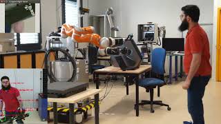 Robot control through hand gestures