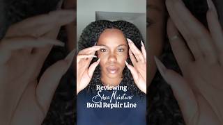 Shea Moisture Bond Repair Review #hair #naturalhair #contentcreator #washday #hairtutorial