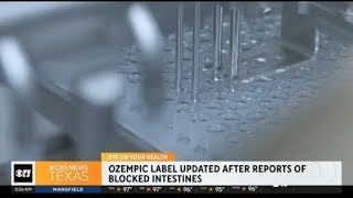 Ozempic label updated after reports of blocked intestines