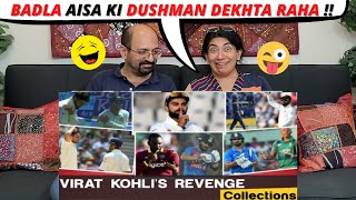 Virat Kohli All Time Greatest Revenge | Virat Kohli Aggression | Indian American Reactions !!