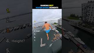 Ranking the Best Water Diving Moments 😱🥀💀