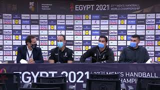 Press Conference: Egypt - Chile | 27th IHF Men's Handball World Championship | Egypt2021