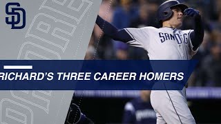 Padres pitcher Clayton Richard has three career HRs