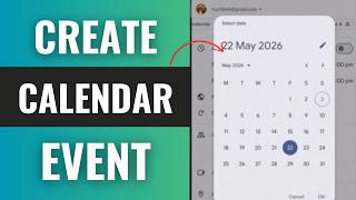 How to Create a Shared Google Calendar Event on Android