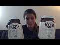 KOS Plant Based Vegan Protein Powder Review: Rachel R.