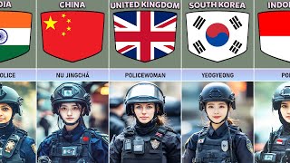 Female Police From Different Countries