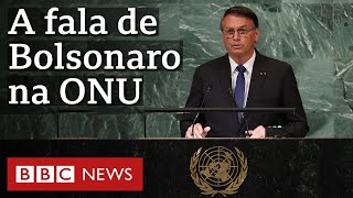 O discurso de Bolsonaro na Assembleia Geral da ONU