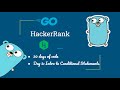 HackerRank ||  Day 3: Intro to Conditional Statements ||  Golang