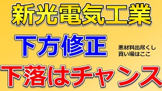 新光電気工業の買い場について考える動画