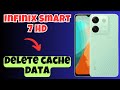 Infinix Smart 7 HD clear cache || How to delete cache data || Removal of cache Files