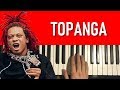 Trippie Redd - Topanga (Piano Tutorial Lesson)