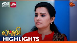 Lakshmi - Highlights | 21 May 2024 | New Tamil Serial | Sun TV