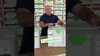 Festool: T-LOC Systainer versus SYS3 Systainer 🥊