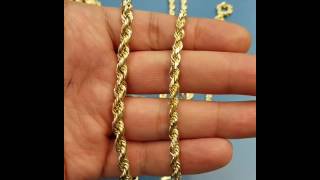 Solid vs Hollow chains