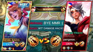 WANWAN vs NEW HERO MELISSA ( Intense Match🔥 ) | MLBB