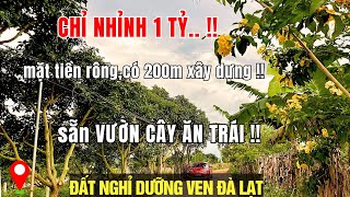 THỊ TRẤN NAM BAN !! ĐẤT ĐẦU TƯ, NGHỈ DƯỠNG , SẴN VƯỜN CÂY ĂN TRÁI !!