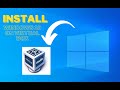 How to install windows 10 in virtual box | victim machine in virtual box | Learn with X