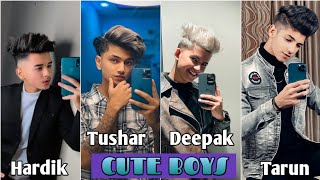 Hardik Bisht , Deepak Joshi, Tarun Kinra , Tushar Silawat | Cute Boys Tik Tok Video