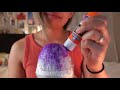 ASMR Glue on microphone ✨Brain melting trigger