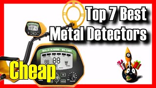 🥇🔥 TOP 7 BEST Metal Detectors on Amazon [2024]✅[Cheap] For Gold / Beach / Beginners / Under 100$