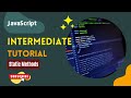 Why Use Static Methods, Static VS Instance Methods JavaScript Walkthrough, JavaScript Static Methods