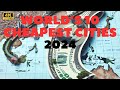 World's 10 cheapest cities 2024