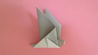 Origami pigeon（bird）instructions折り紙の鳩（鳥）簡単な折り方